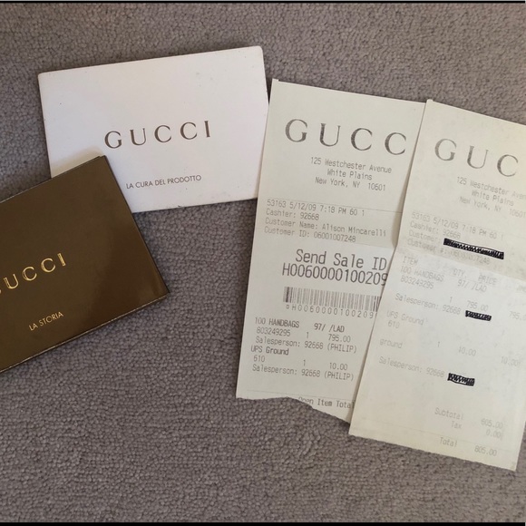 **Authentic Vintage**  GUCCI Logo Web Hobo Bag - Picture 7 of 8